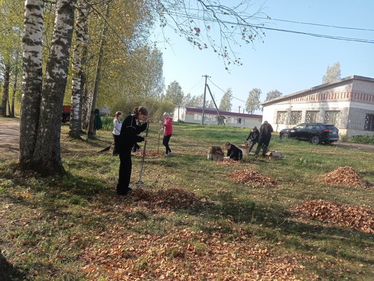 субботник "Зеленая Россия".